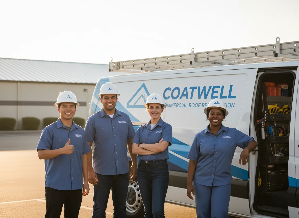 Commercial roof coating company in Bandana, KY